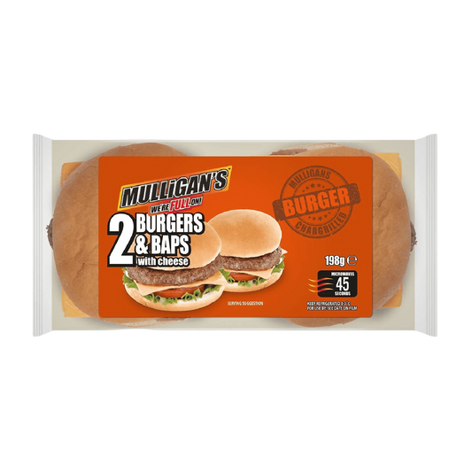 Mulligan's Cheese Burger & Bap 2PK
